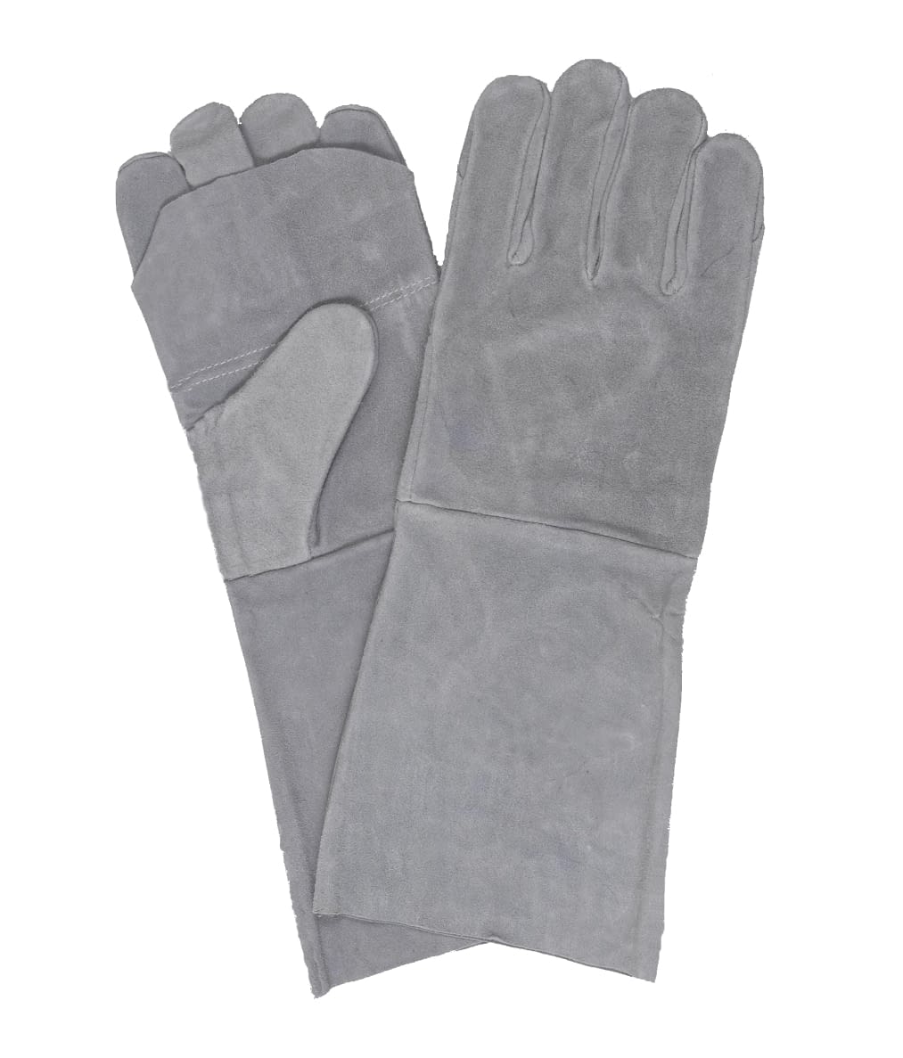 Chrome Leather Double Palm Glove Delta Health and Safety